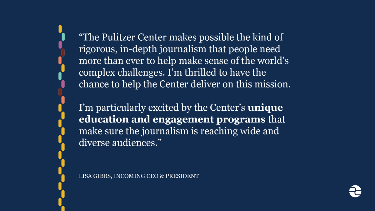 Pulitzer Center tweet media