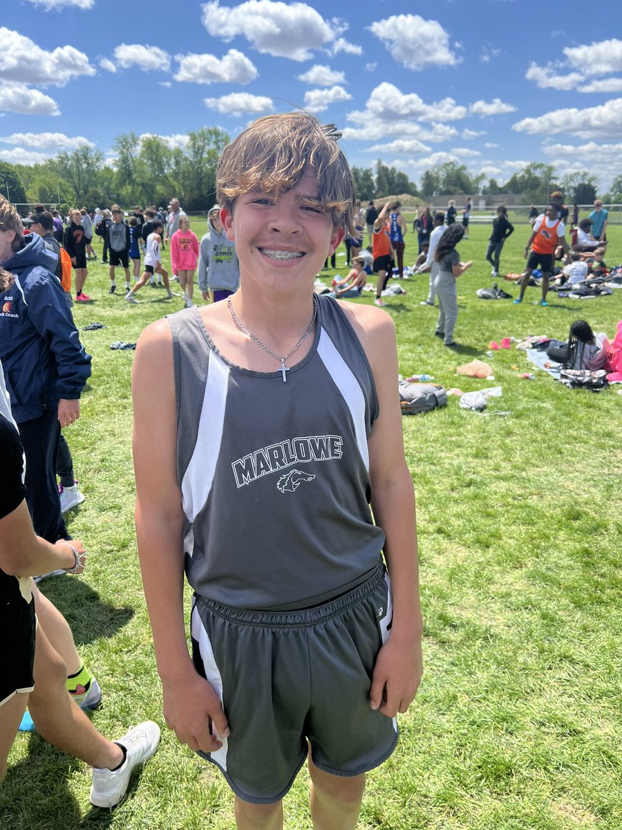 MMS Track & Field (@marlowe_track) on Twitter photo Joseph in 7th grade is heading to state for his 800 and 1600! In the 800 he ran a 2:21.05 and a 5:12.44 for the mile. Awesome Job! Joseph in 7th grade is heading to state for his 800 and 1600! In the 800 he ran a 2:21.05 and a 5:12.44 for the mile. Awesome Job!