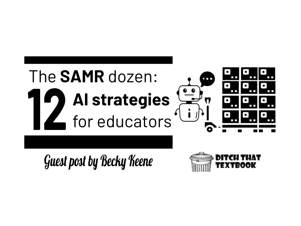 ✨💫The SAMR Dozen: 12 #AI Strategies for Educators💫✨

sbee.link/7jc6fvbmyq  via @jmattmiller
#aiined #edutwitter #edtech