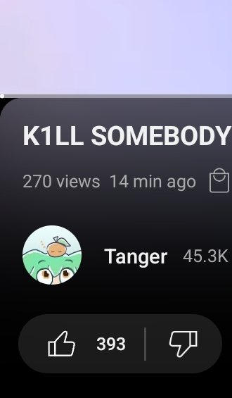 270 views and 393 likes Tanger fell off