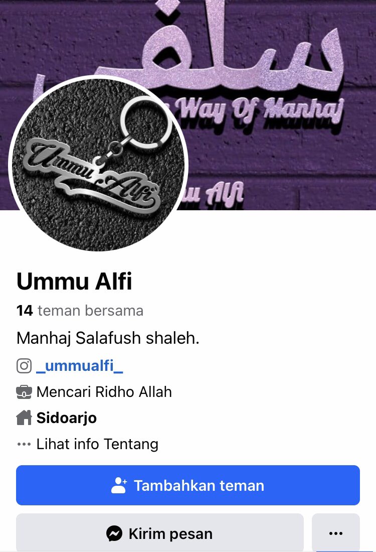 Postingan Akun ini selalu yerang Ustadz @felixsiauw Dan Beberapa Ustadz lain ya Di Facebook,🤔 Ketika Saya meyerang Setiap Postingannya Akun ini seketika ketukan Dan menghapus perteman di Facebook 🫢 Lah.. Ngaku Paling Sunnah, Namun Tabiat Fitnahan ya Sama sperti MORDOKAIN 😂