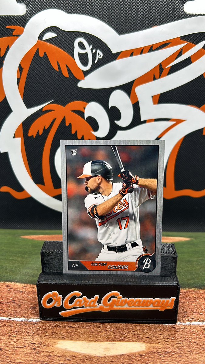 ORIOLES WIN!!!! Even though Westy got the hit Cowser did the leg work. Let’s give away this custom Cowser! Like retweet and follow I’ll select one lucky winner tomorrow during the game. #Birdland