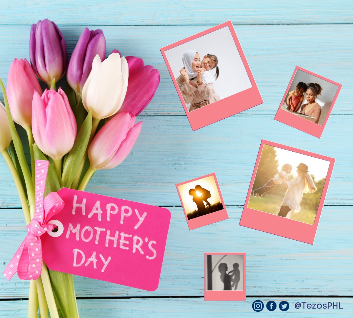 💐Sa bawat  nanay na nagbibigay ng pag-asa at inspirasyon, Pagpupugay sa  ilaw ng tahanan! 🌺

💕Happy Mother's Day!🤱

#Tezos #MothersDay2023