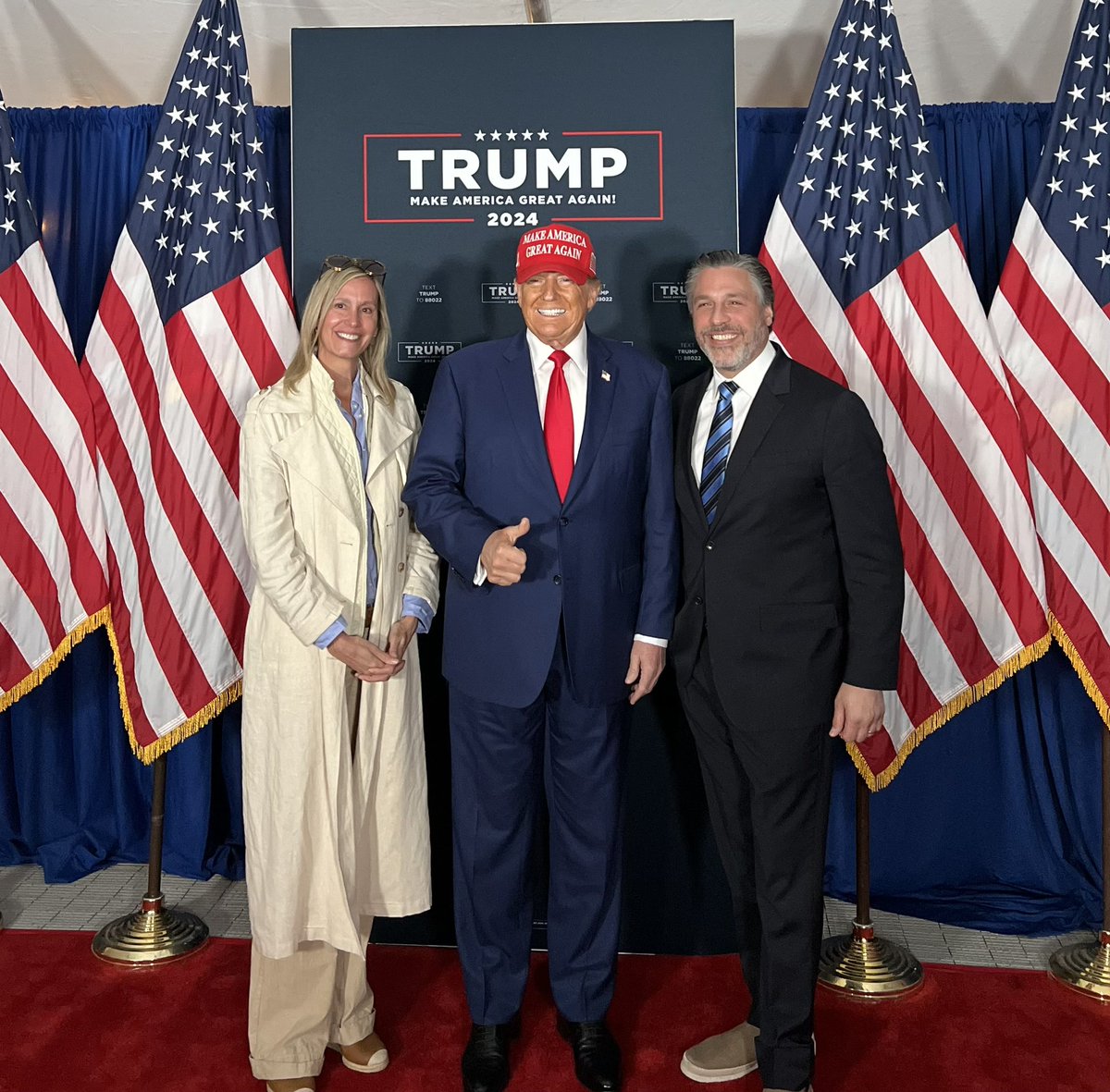 Incredible day in Wildwood with President Trump. The 45th - and soon to be 47th - President was fired up! Proud to have been a supporter since the primaries in 2016. A record turnout on the beach!