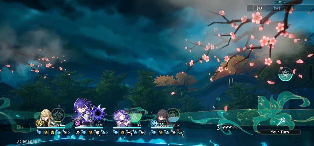 When you win but the game bugs out. At least it's pretty! 🌸