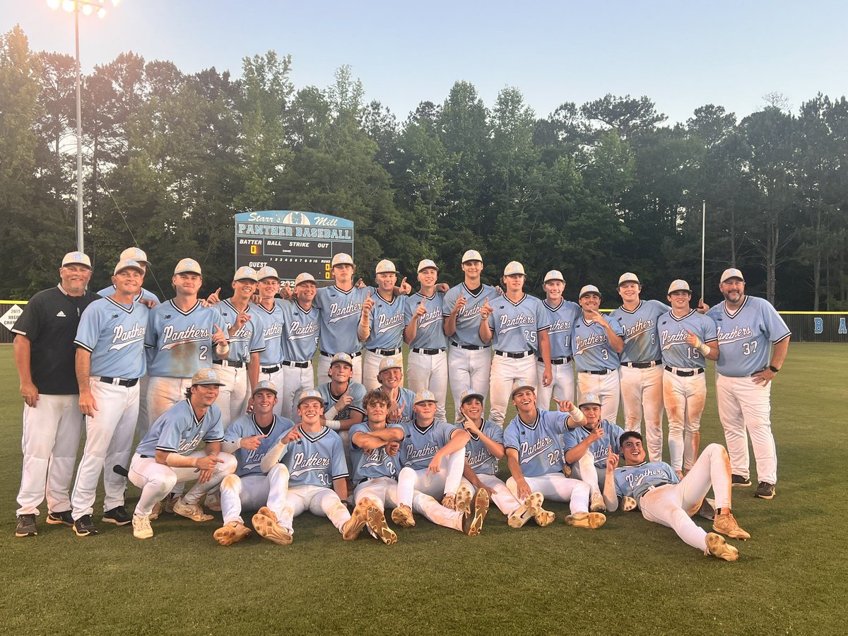 @SM_Baseball sweeps North Oconee with 13-1 win to punch their ticket to the 4A @OfficialGHSA State Baseball championship series!