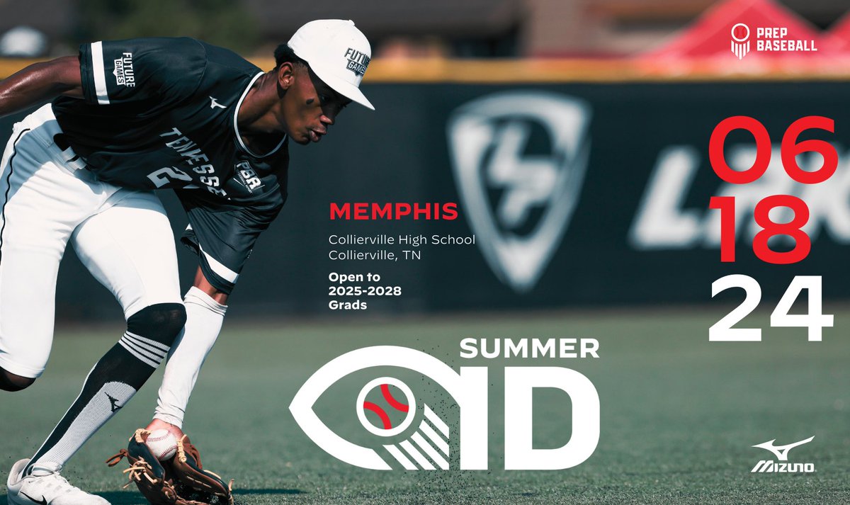 ☀️ 𝐌𝐄𝐌𝐏𝐇𝐈𝐒 𝐒𝐔𝐌𝐌𝐄𝐑 𝐈𝐃 ☀️ + Our staff heads over to West Tennessee to host the Memphis Summer ID on June 18th at @CVilleBaseball_ for all 2025-2028 prospects. See more, including how to register. ⤵️ 👉 loom.ly/VVfHCPM