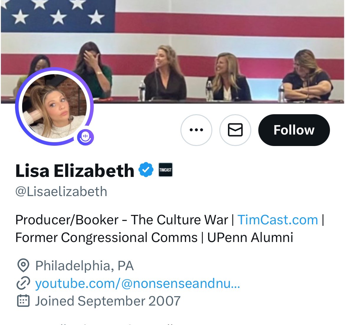 Lisa Elizabeth, who works for Tim Pool, just said in a Space that Republicans have higher IQs than Democrats. These folks are hilarious. 🤣🤣🤣🤣