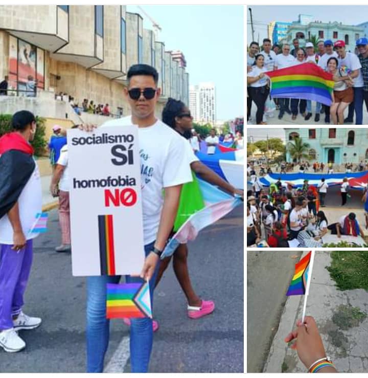 🇨🇺En mi País no se usa la Homofobia....por ello los jóvenes Comunista de La Habana lo demostramos en esta 💚💙💜🤎🤍💛🧡❤️Jornada de la Lucha contra la Homofobia 🏳️‍🌈 y la transfobia🏳️‍⚧️❤️

socialismo SÌ homofobia NO

#ElAmorEsLey 
#NiHomofobiaNiBloqueo