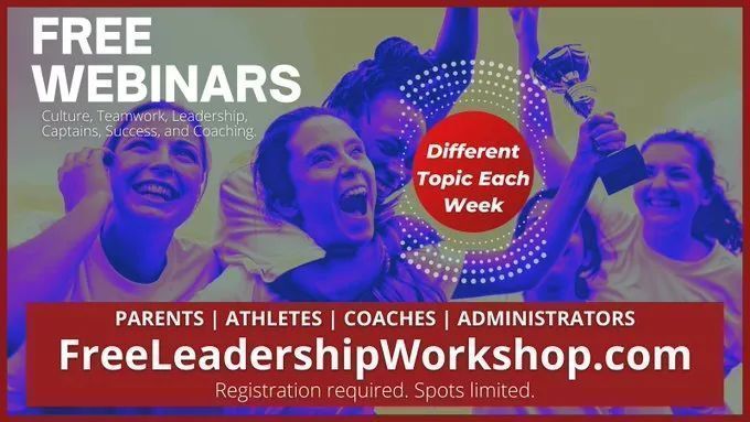 Free webinars scheduled for 2023-2024 ... ◾ Communicating with staff, students, and parents ◾ Developing team leadership ◾ Maximizing your staff's potential ◾ Creating a championship culture ◾ What REAL leadership looks like Learn more >> FreeLeadershipWorkshop.com