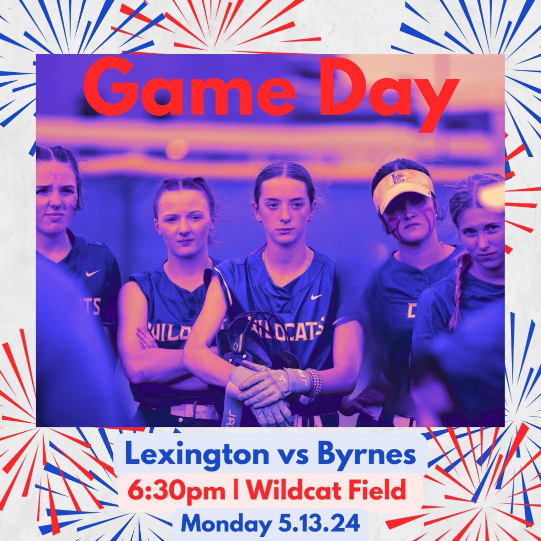 Locked in and ready for game day tomorrow! The theme is USA, so find all the red white and blue and make plans to be at the game tomorrow! Be early, be loud and cheer on your Wildcats!