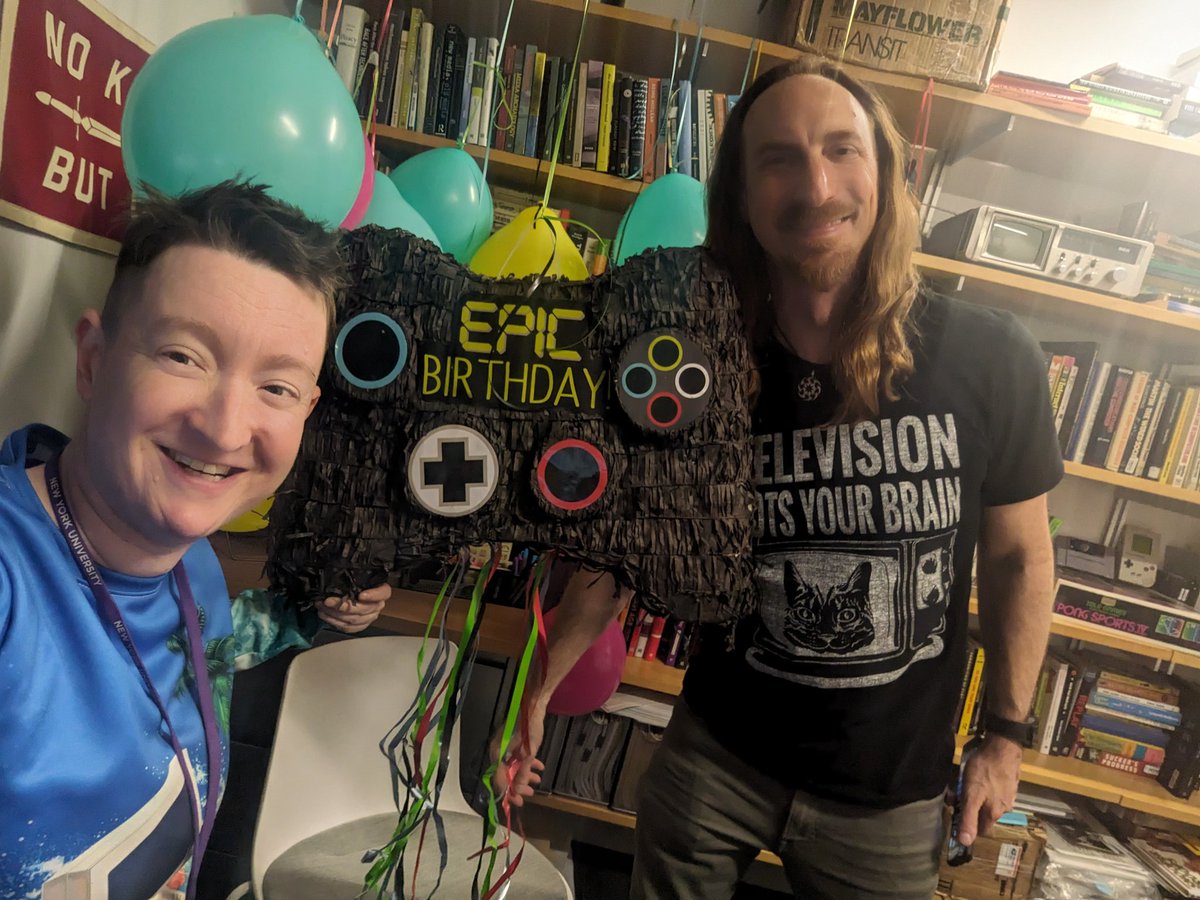 We've raised $7152, 89% of our $8K goal!!!! Once we hit $8K, you get the pinata. We've got @itstheshadsy doing the Lord's work in here demoing the Novint Falcon. Donate now 👇 twitch.tv/romchipjournal