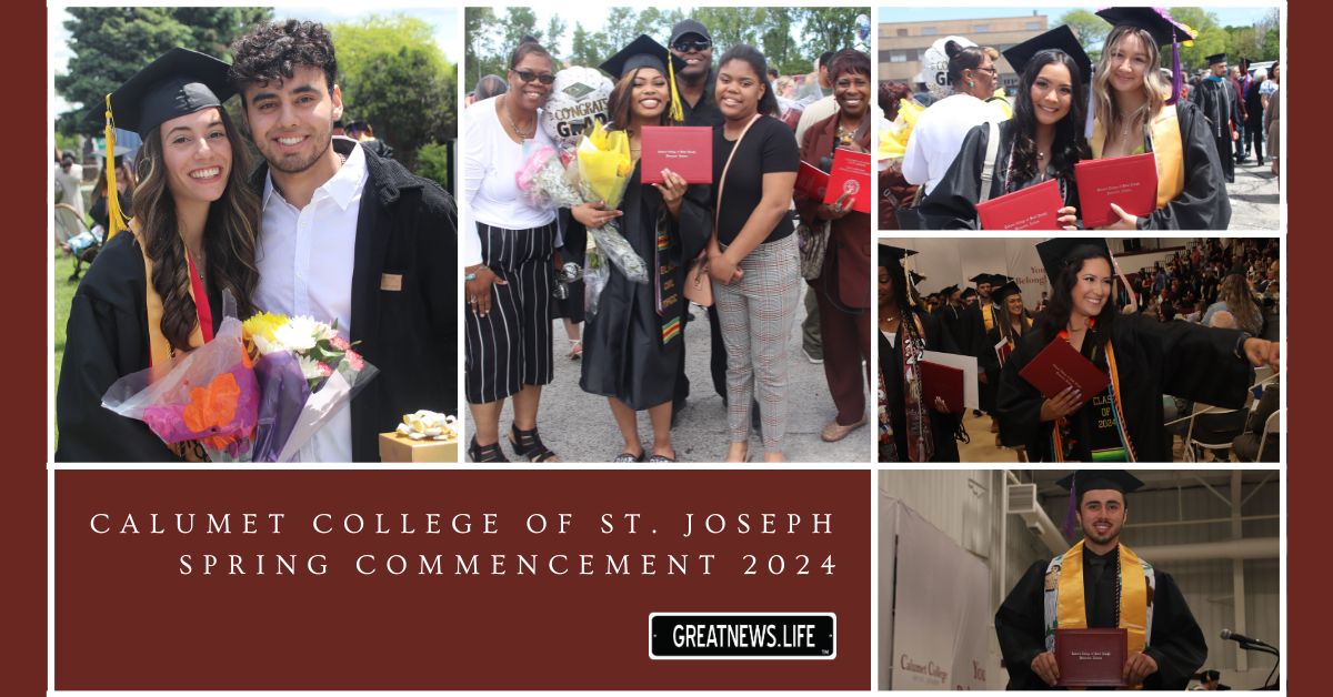 On this beautiful day seniors at @CCSJWave walked the stage with bright smiles and celebrated this amazing moment with friends, family, and professors! Photos and full article found ⬇️ nwi.life/article/calume…