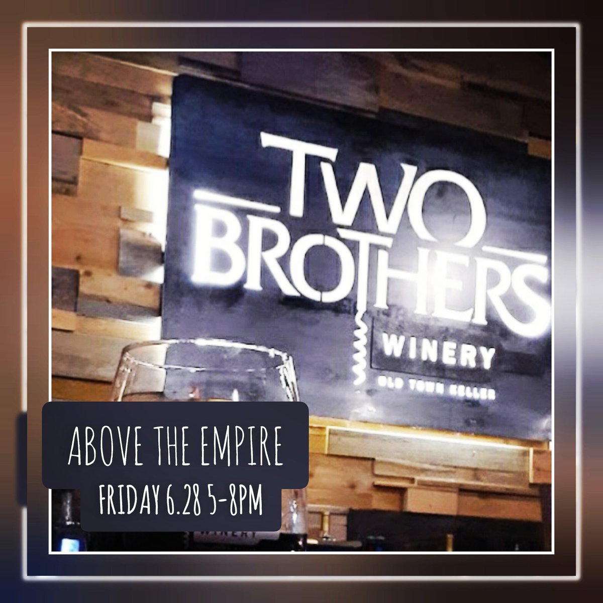 🍷 Two Brothers Winery
🎸 Above the Empire
📅 Fri 6.28
🕝 5-8PM
🌎 #abovetheempire
📷 Elizabeth Corzo

#KellerTX #NorthTexas #Texas #Texaswine #DFW #FortWorth #FortWorthTX #Dallas #DallasTX #ArlingtonTX #wine #winery #acoustic #country #jazz #pop #guitar #art #artist #music