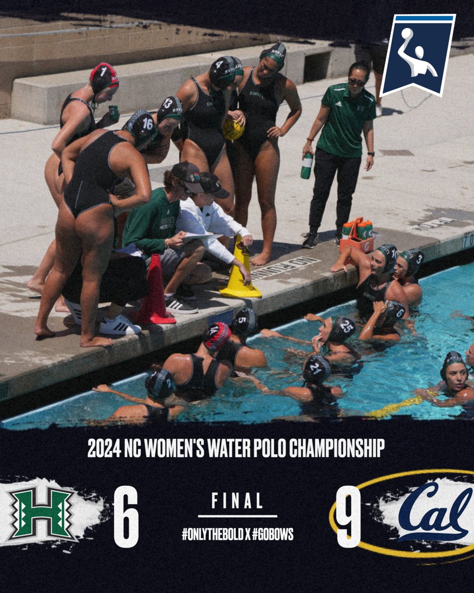 Way to represent The Big West on the national stage, @WahineWP. Despite the national semifinal outcome, there's always a 🌈! Congrats to Coach Cole on an amazing 13-year career at the helm of the program. #OnlyTheBold x #GoBows x #NCAAWWP