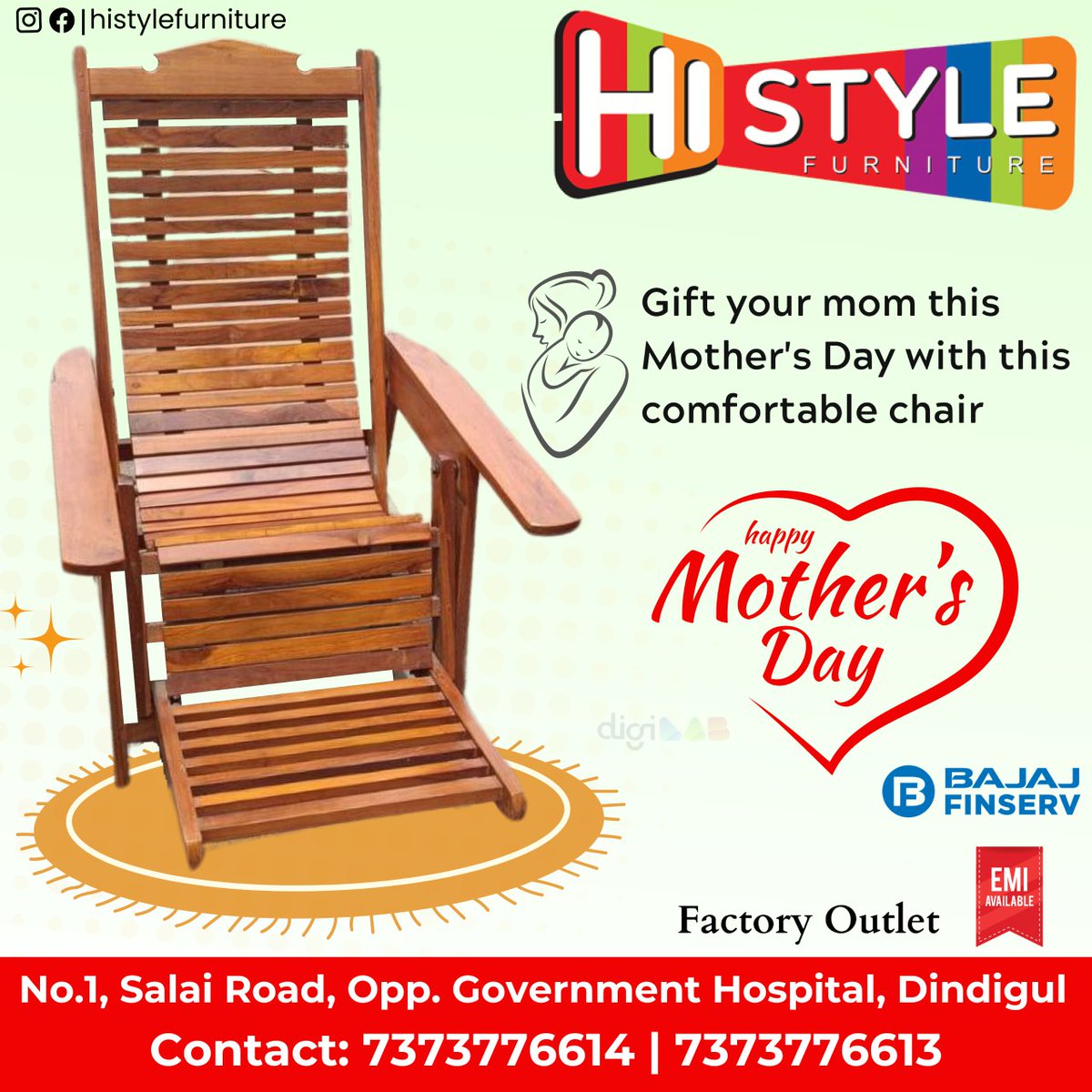 Happy Mother's Day
@histylefurnitures 

For enquiries
+91 73737 76614
+91 73737 76613
#kingcot #chritmas #sofa #furnitures #histyle #interordesign  #bookself #teatable #2seatersofa  #3seatersofa #tvcabinet #diningtable #schoolfurniture #labfurniture #officefurniture  #mothersday