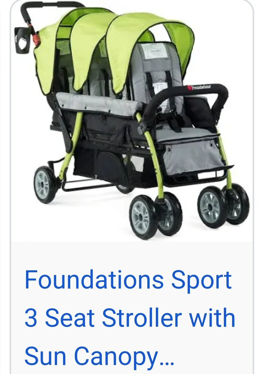 @ThebestFigen 3 baby strollers are so much easier
