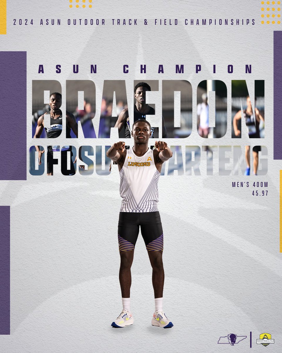 Lipscomb XC T&F tweet media