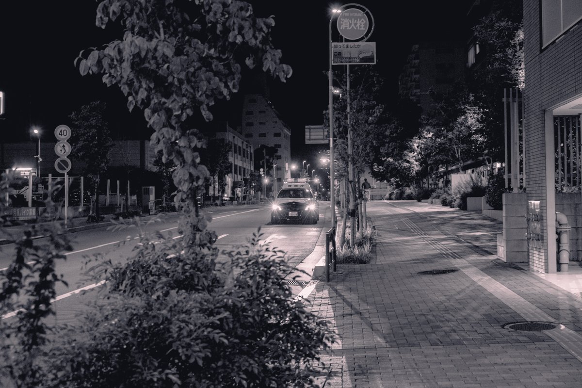 深夜のパトロール

Fujifilm X-E3
Fujifilm XF18-55mmF2.8-4 R LM OIS

#monochrome 
#streetphotography 
#PhotoWalk 
#写真好きな人と繫がりたい