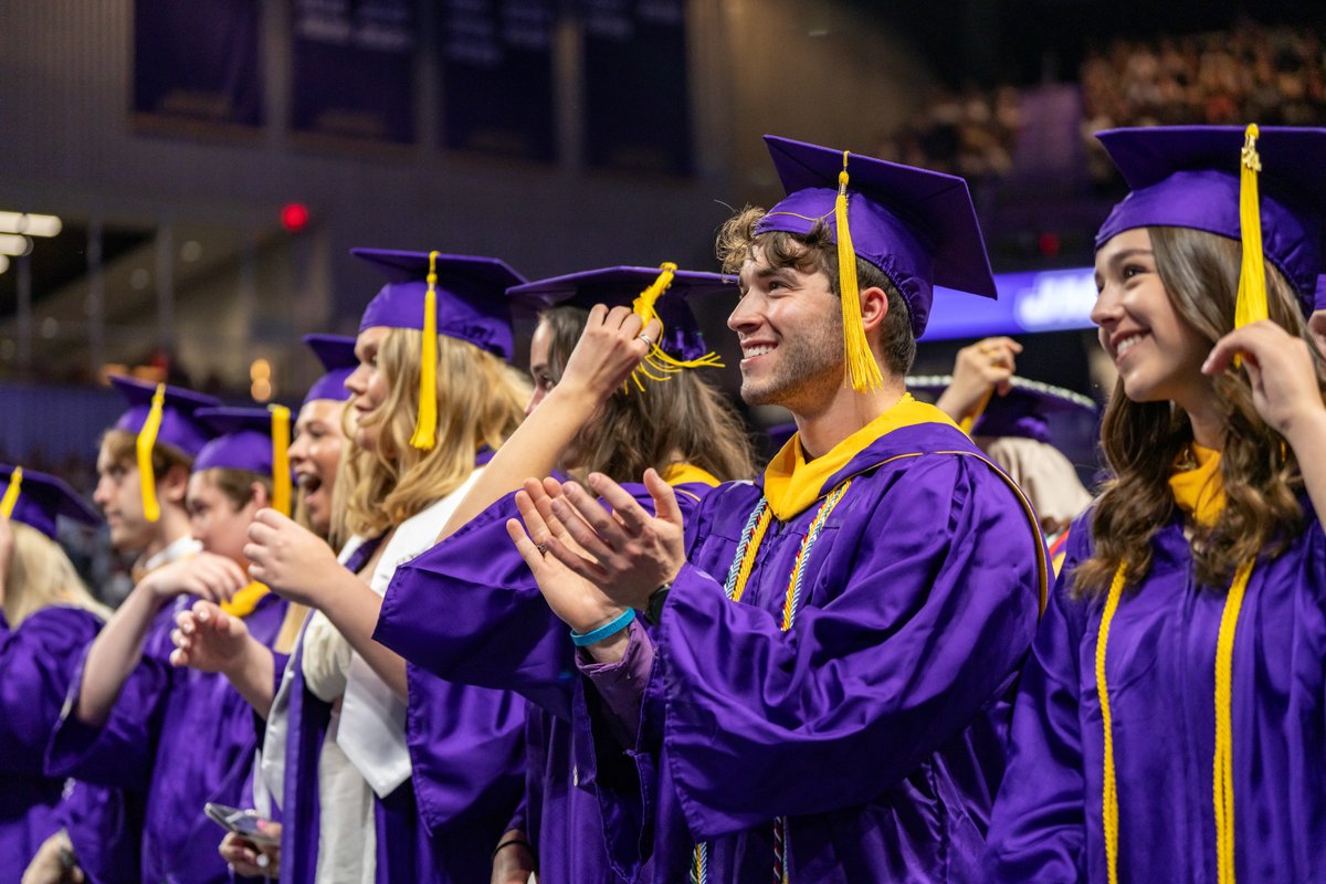 How has it already been four years? Time must pass differently at JMU. Congratulations to our graduates in JMU's College of Integrated Science and Engineering, JMU's College of Health and Behavioral Studies and JMU's College of Visual and Performing Arts