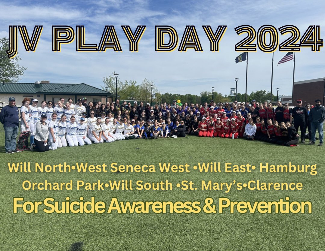 It was a beautiful day of softball at our 7th Annual Suicide Awareness & Prevention JV Play Day. 8 teams came together as one for a cause that hits so close to home for so many.  

💜In memory of Amanda🩵