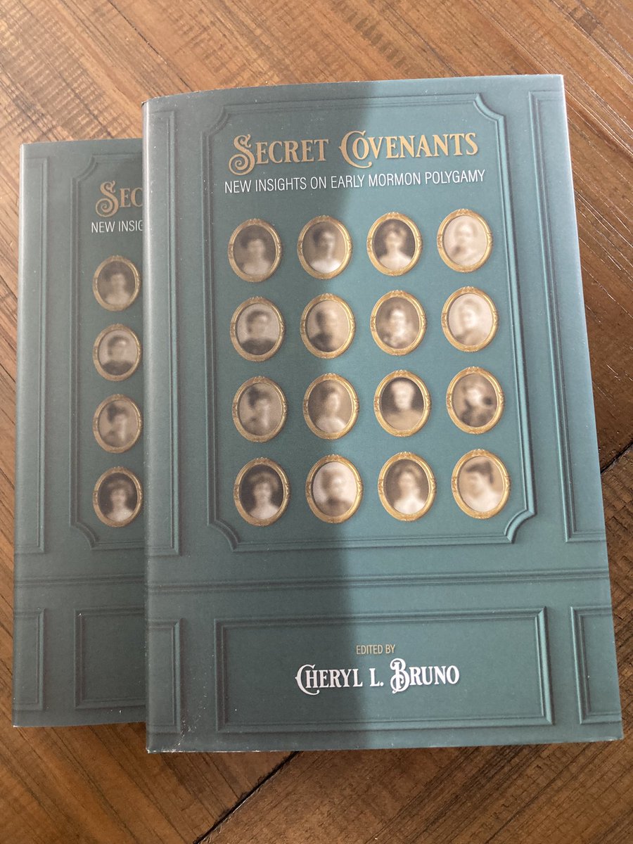 dinger_john's tweet image. Look what showed up in my mailbox today. I have a chapter in here on polygamy and the law. Everyone is going to want this collection.  It is amazing. @signaturebooks @clbrunobiv