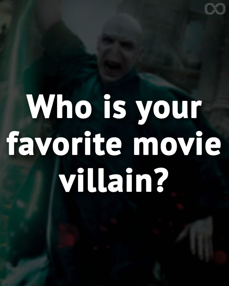 What movie villain do you love to hate? 😈