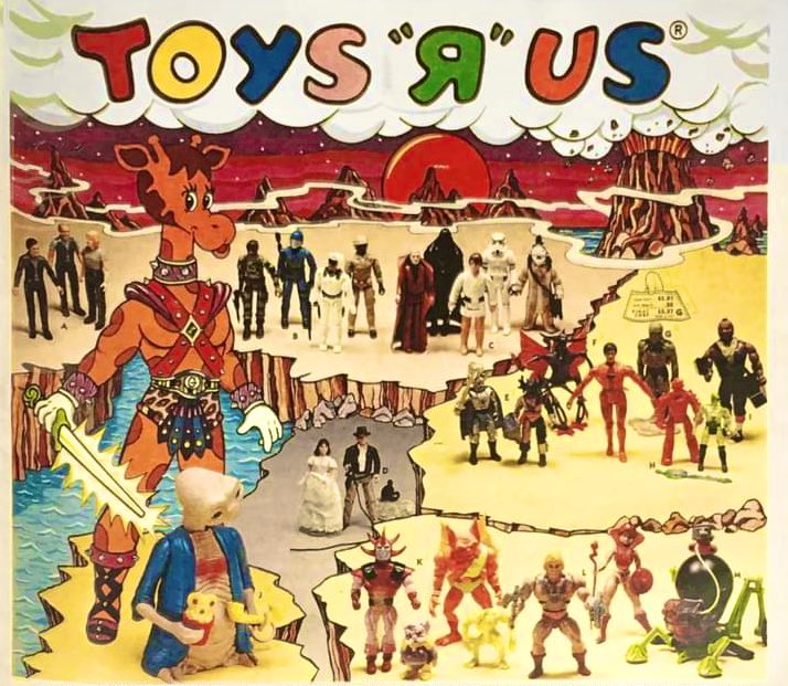 This 1983 Toys R Us flyer is amazing not only for the selection of toys, but for barbarian Geoffrey… ebay.com/itm/2261402052…