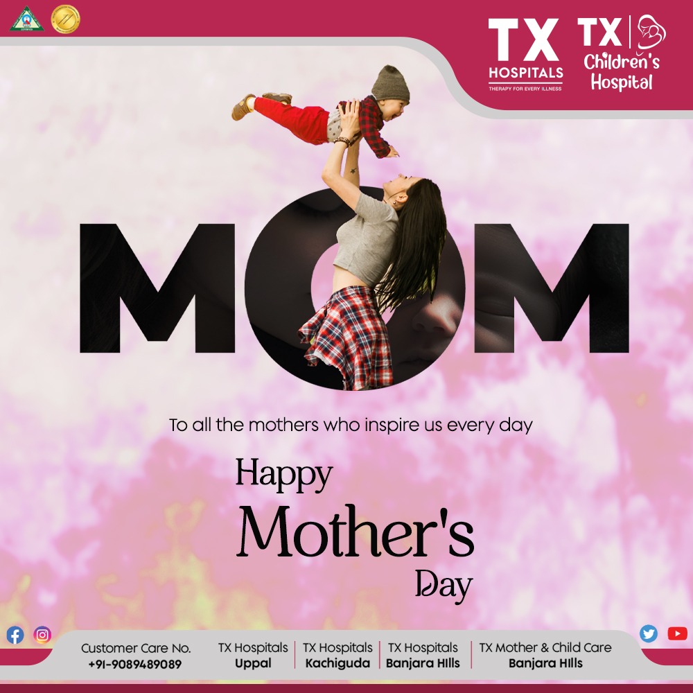 Happy Mother's Day! Celebrating all the amazing moms who nurture, inspire, and strengthen us every day. Thank you for your endless love and dedication. 💐❤️ #MothersDay #TXH #TXHospitals