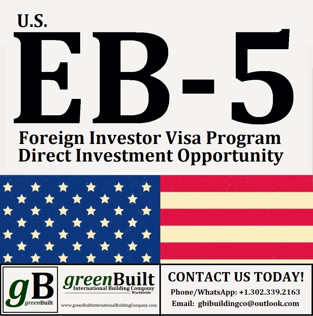 gbibuildingco's tweet photo. Direct #Investment #EB5 #EB5Visa
$800k USD
Qualified #Investors only.
#TEAProject = shortest wait times!
#ZeroCarbon #BuildingProducts
Visit: https://t.co/AahMGeqb4y
Contact: gbibuildingco@outlook.com #Vietnam #HongKong #Brazil #India #Taiwan #China #SouthKorea
@followers https://t.co/snZzBYOzu1