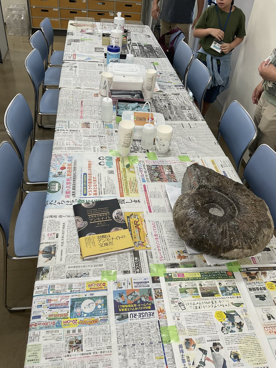 5/12地質の日イベント@水俣
鋭意準備中！
まもなく10時からスタートです‼︎
雨で日曜日の予定が無くなっちゃったそこのアナタ☔️
楽しいですよ〜😁⚒🪨🦖
#地質の日