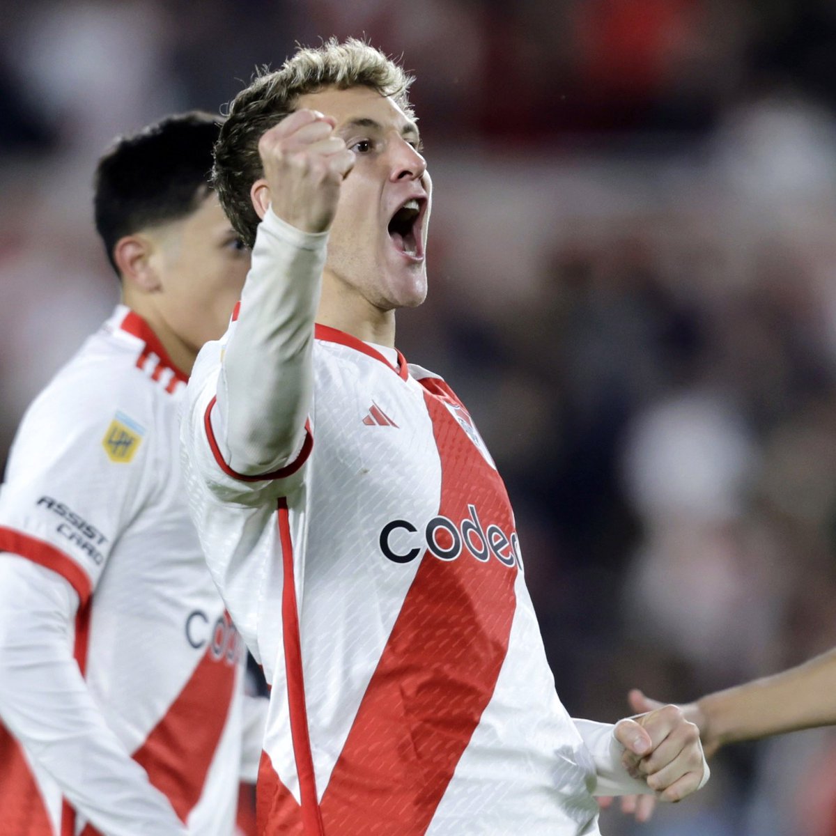 COLIDIO, LA CARTA GOLEADORA DE RIVER ⚽✅ El delantero del Millonario marcó por duplicado ante Central Córdoba y estiró su racha a siete goles convertidos en los últimos seis encuentros. 📷 Foto Baires Deportes