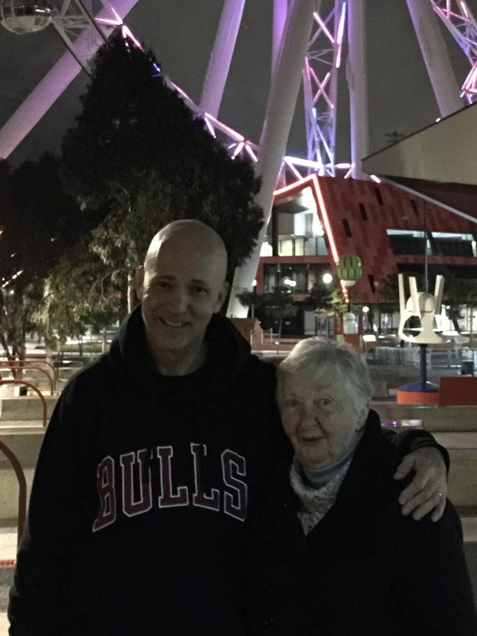 Happy Mothers Day. My late Mum and I during her last visit to Melbourne - one of the last times we were together. Mums make the world a better place and should be loved and respected every single day.