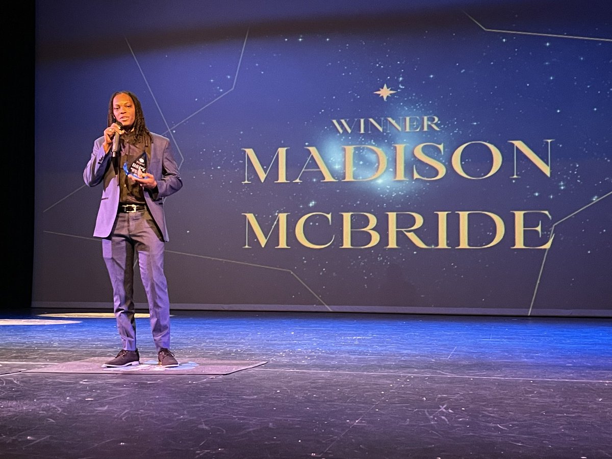 Congratulations to Madison McBride for winning the BSPYs Staff Athletic Trainer of the Year Award!! Well deserved!! #GRIT