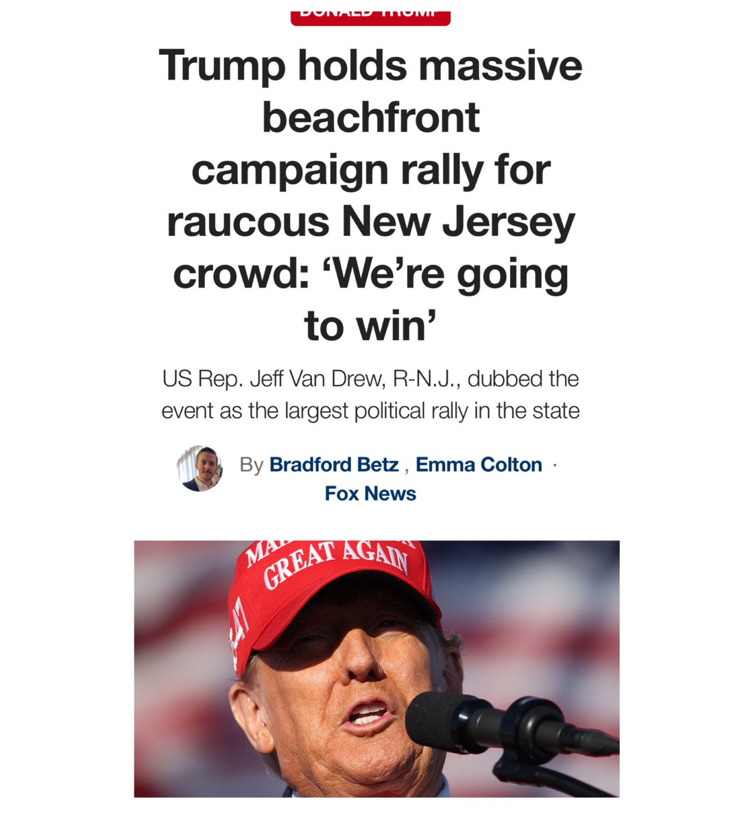 Between 80,000-100,000 people showed up. But the Main Street Media won’t tell you……