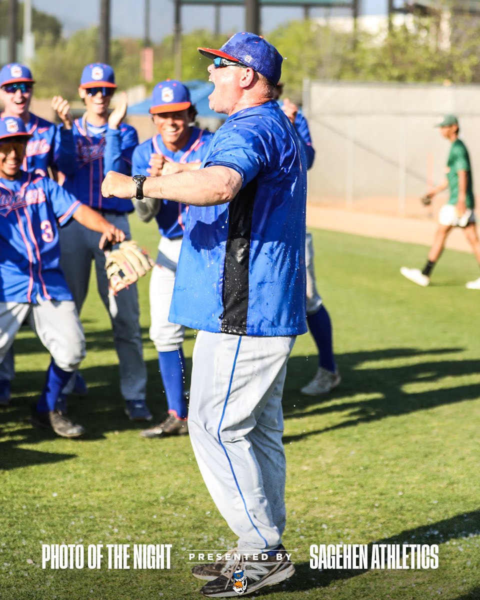 SAGEHENS GET IT DONE‼️ #SagehensBB defeats the Stags 11-6 to claim the programs first SCIAC Postseason Tournament Championship Title! 🏆

#GoSagehens #SagehensBB