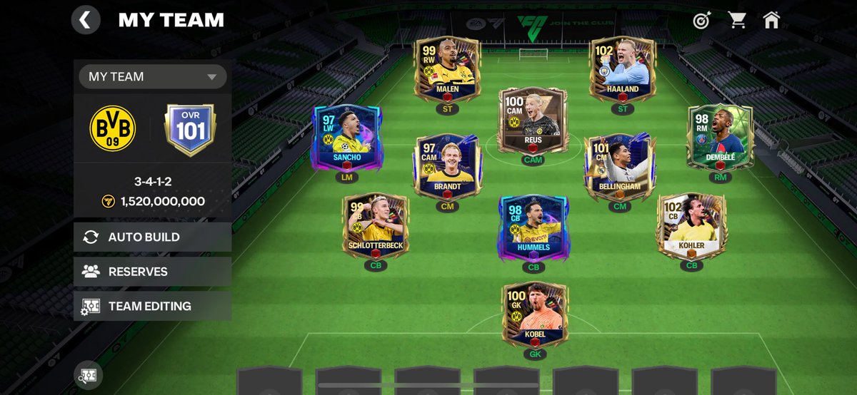 Past & Present @BVB Team in FC MOBILE!