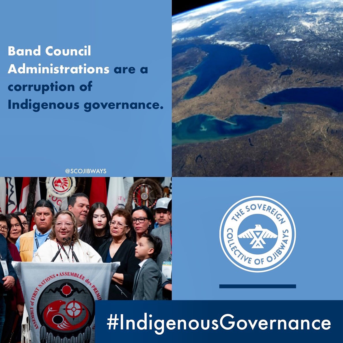 ❕ — Band Council Administrations are a corruption of Indigenous governance. #IndigenousGovernance #LandBack