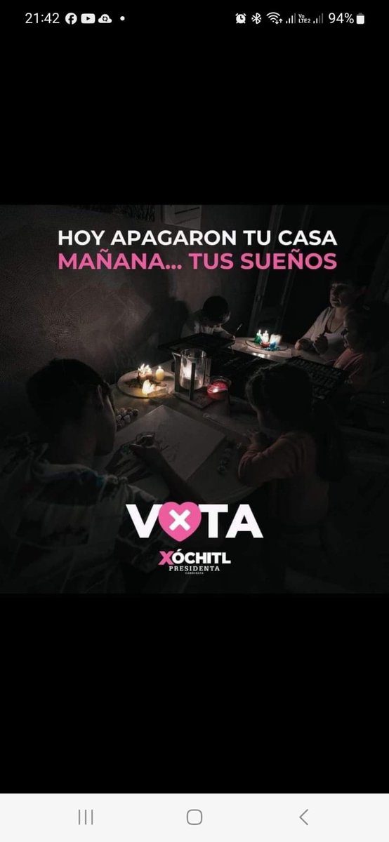 @fzavala12 México necesita tu voto este 2 de junio!!!!
Vota todo: pan, pri o prd escoge solo uno de estos tres partidos y voto todo por el!!!
No le entreguemos el congreso a morena para que destruya las instituciones autónomas: INE, INAI, COFETEL, etc!!!