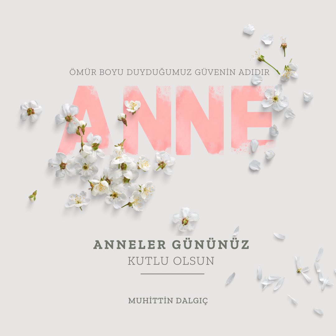 Dünyayı anneler güzelleştirir. Dünyayı anneler değiştirir. 

Emekleriyle, iyilikleriyle, fedakarlıklarıyla hayatımıza dokunan tüm annelerin Anneler Günü kutlu olsun.