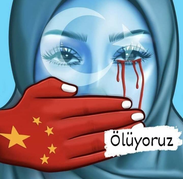 #DoğuTürkistan kan ağlıyor bizim soydaşlarımız sessiz sedasız izliyor yazık.........!
#UygurTürkleri #Uyghur