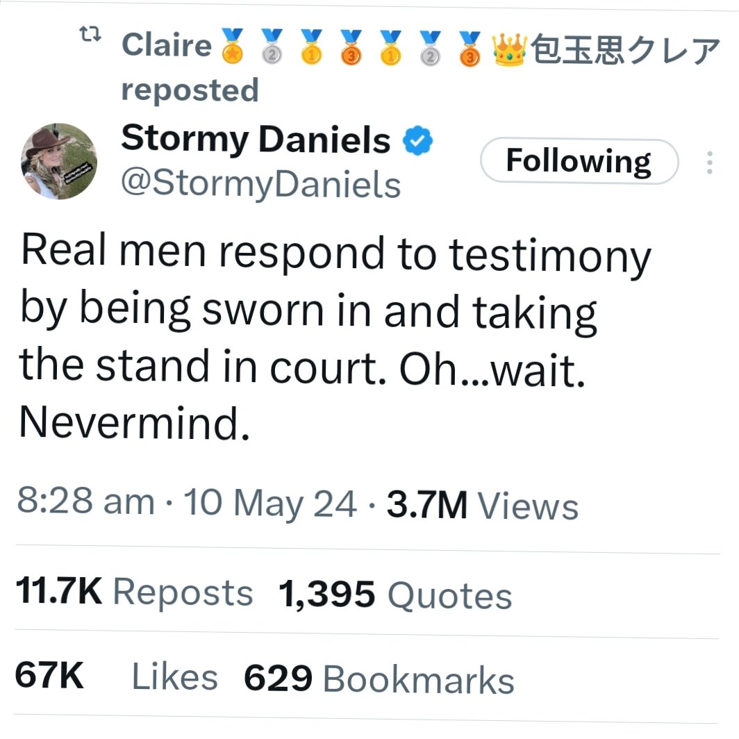 Stormy telling it straight