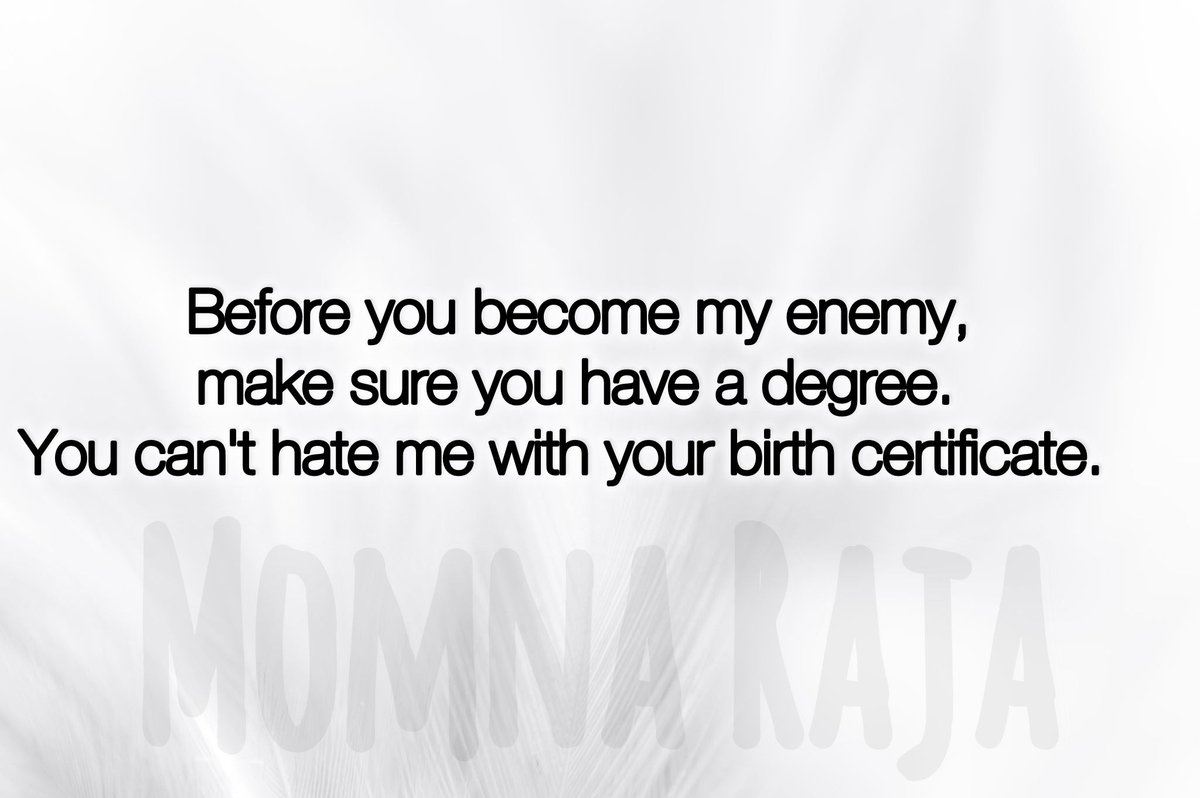 Birth certificates don't qualify hate sweetheart 🙂

#MotivationalQuotes #sundayvibes #InspirationalQuotes #motherhood