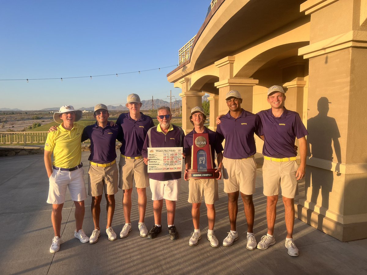 Your 2024 South Central/West Super Regional CHAMPIONS 🏆⛳️ #RareBreed #WNMU