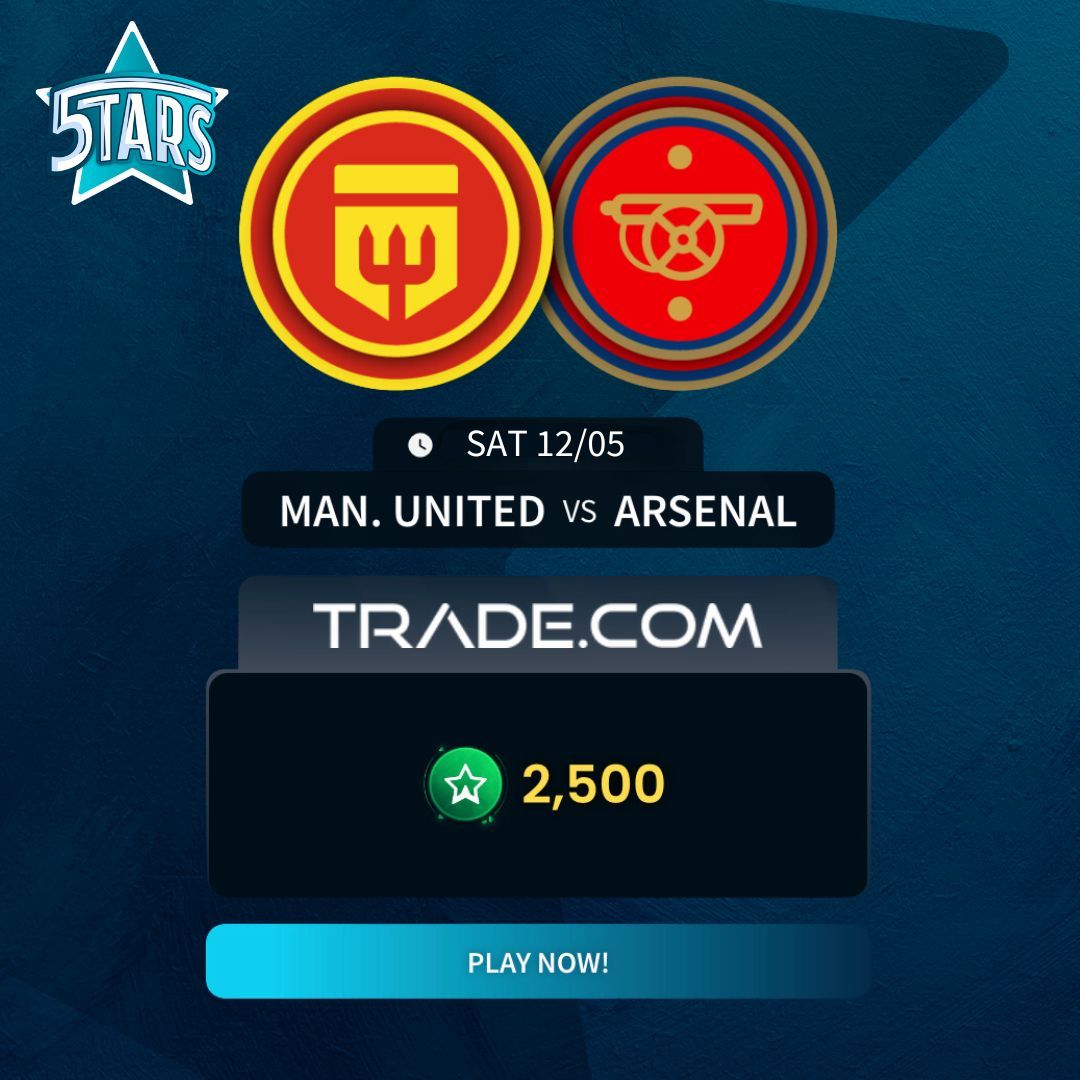 Looking to earn money while playing a free football game? 5TARS gives you the chance to do just that while having fun. Join buff.ly/3qgXZFK and participate in our Arenas.