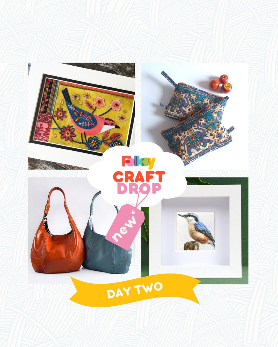 It's Day Two of our Craft Drop shopping weekend which means even more brand-new gorgeous handcrafted items have dropped on our virtual shelves. ⁠ ⁠ Did you snag yourself anything special yesterday? We'd love to hear what you found. 😍 👇🏻