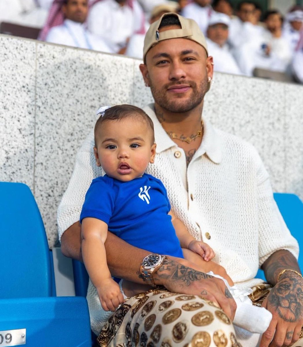 neymar e neymara 🥹a cópia do papai dela