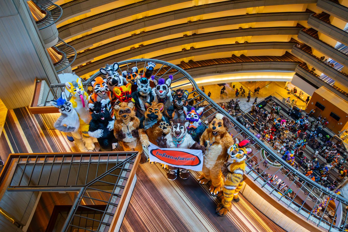 TheKareliaFursuits 🔜 Dokomi, EF29, Furnavia. (@thekarelia) on Twitter photo We are so thankful for these absolutely amazing #TheKareliaFursuits Family pics from #FWA2024 taken by the very talented <a href="/SheriffRaccoon/">Sheriff ➡️ GOTF, LVFC</a>!
Many thanks to <a href="/DashingZeeb/">Dashing</a> <a href="/GreymyrLynx/">Greymyr</a> <a href="/MaxyDoggo/">Max</a> <a href="/parafoxical/">Do You Felix, Mr Krabs 🔜 FWA</a> <a href="/taysolflare/">taysolflare @ BWS</a> <a href="/NidoTheCat/">NidoTheUkKing 🔜 Nothing</a> <a href="/KurzBadger/">Kürz</a> <a href="/Aceshepherd69/">Ace shepherd</a> <a href="/actryactry/">actry dot b☁️ dot social FC25 TFF25 FWA25</a> We are so thankful for these absolutely amazing #TheKareliaFursuits Family pics from #FWA2024 taken by the very talented <a href="/SheriffRaccoon/">Sheriff ➡️ GOTF, LVFC</a>!
Many thanks to <a href="/DashingZeeb/">Dashing</a> <a href="/GreymyrLynx/">Greymyr</a> <a href="/MaxyDoggo/">Max</a> <a href="/parafoxical/">Do You Felix, Mr Krabs 🔜 FWA</a> <a href="/taysolflare/">taysolflare @ BWS</a> <a href="/NidoTheCat/">NidoTheUkKing 🔜 Nothing</a> <a href="/KurzBadger/">Kürz</a> <a href="/Aceshepherd69/">Ace shepherd</a> <a href="/actryactry/">actry dot b☁️ dot social FC25 TFF25 FWA25</a>