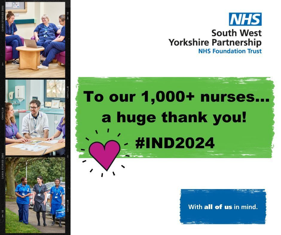 🌟 Happy international nurses day to all our nurses! You make a huge difference to our service users every day 💙 Throughout the day we will be sharing some special thank you messages and what our staff love about being a nurse! 🙏 Thank you for all you do 🙏 #IND2024
