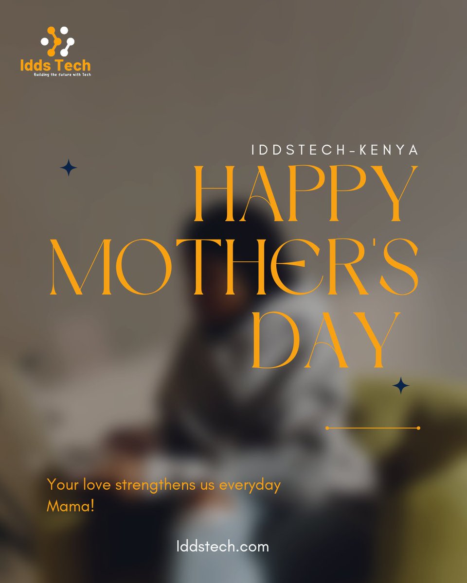 iddstech's tweet image. Happy mother's day to all mom's out their 😍❤️